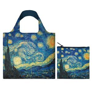 LOQI Shopping Bag Vincent Van Gogh The Starry Night Reusable Museum Collection